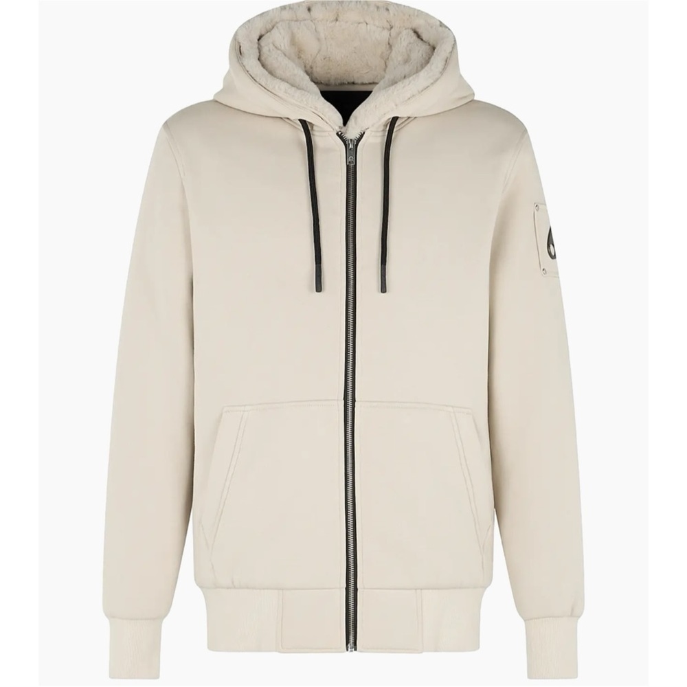 Moose knuckles men's classic bunny, zip up hoodie size XXL
